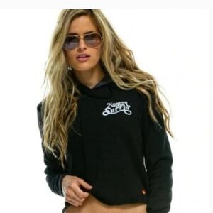 Aviator Nation "Cropped" Sweatshirt - Keep on Surfing 🖤